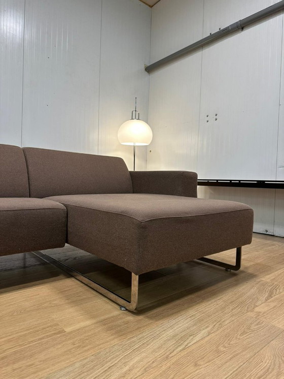 Image 1 of Artifort Mare Corner Sofa Brown Wool