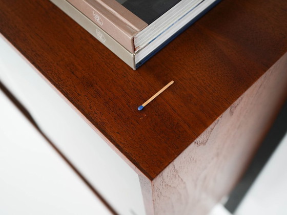 Image 1 of Teakhouten wandrek, Deens design, jaren 60, gemaakt in Denemarken.