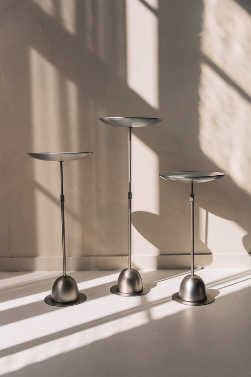Umbra Postmodern Adjustable Side Tables by David Quan