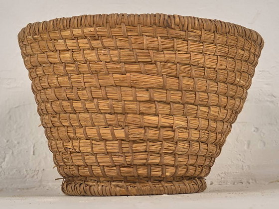 Cesto in Vimini Decorativo Antico (ca. 1930) #9, Oggetti decorativi (foto 3 di 4)