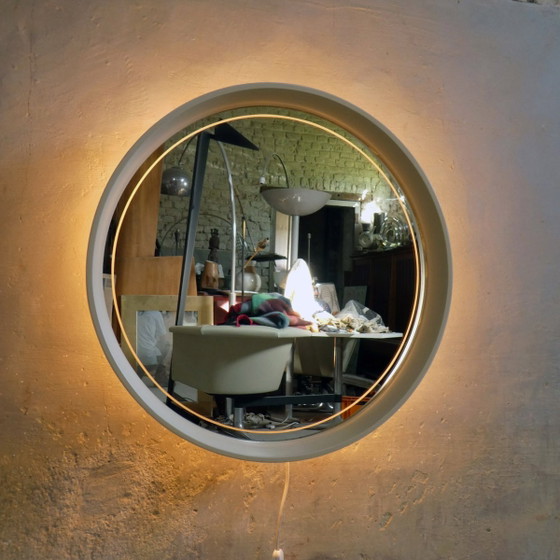 Vintage Mirror by Hillebrand Lighting, 1960s (photo 2 of 8)