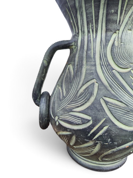 Groot Duits schip uit de jaren 70 – vazen, Ceramic