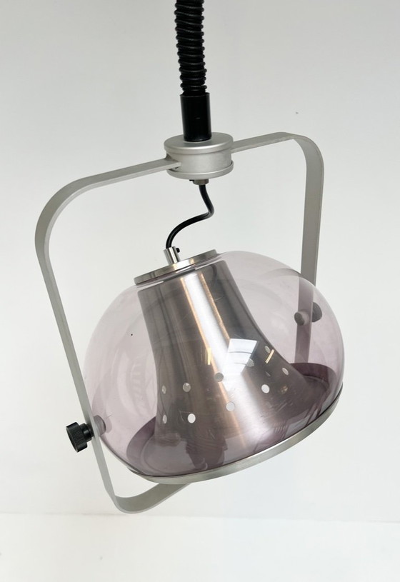 Image 1 of Unieke Space Age plafondlamp van Dijkstra, 1960's