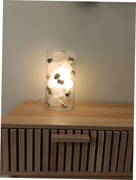 Image 1 of Totem #01 – Sculptural Lamp from Industrial Upcycling