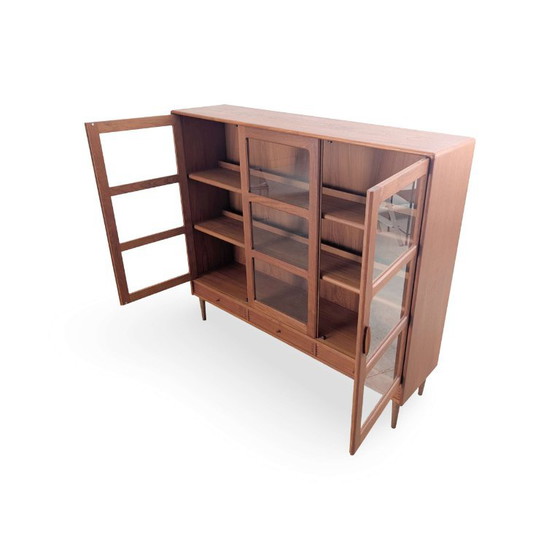 Original Dyrlund Vitrinas de teca Dinamarca 1960s mcm – Vidrio, Madera (photo 5 of 9)