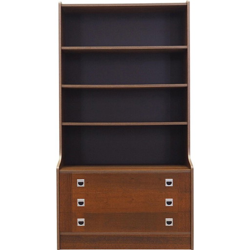 Bibliothèque en chêne, design danois, années 1970, production : Danemark