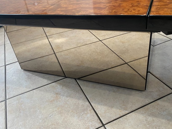 Salontafel Bar met Wortelnotenhout van Paul Michel voor Roche Bobois Vintage 1980 – Wood (photo 20 of 20)