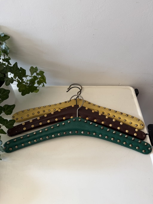 Perchas de ropa de mediados de siglo – decoratieve objecten, Wood, Skai