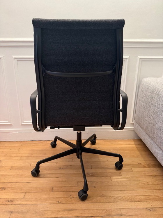 Image 1 of VITRA – EA 119 Office Chair, Anthracite Grey Fabric, Black Frame (2025)