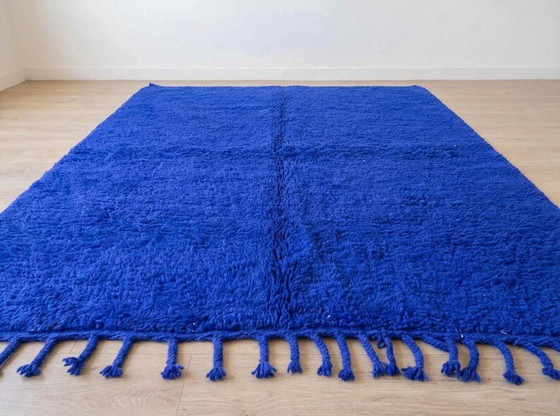 Authentischer marokkanischer blauer Berberteppich 170/270 cm – Teppiche & Läufer, Wool (photo 7 of 9)