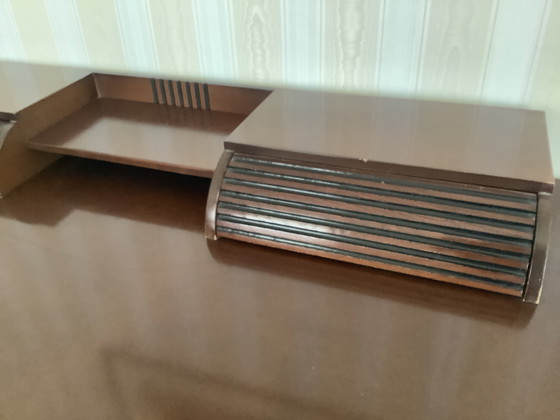 Image 1 of 1980er Art Deco Schreibtisch