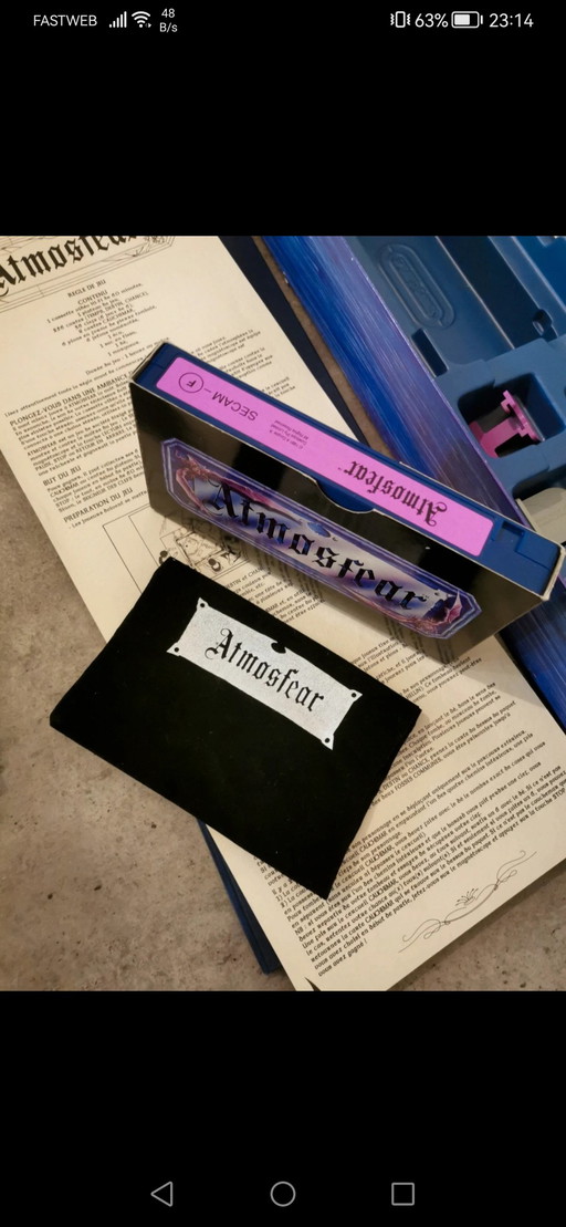 Gioco da tavolo raro prima edizione francese 1991 completo 