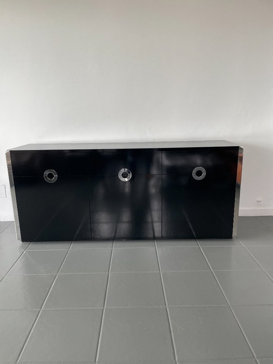 Image 1 of Credenza Alveo di Willy Rizzo per Mario Sabot, anni '70