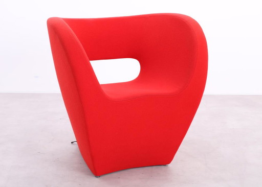 Poltrona Moroso Victoria and Albert rossa