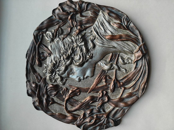 Image 1 of Par de placas de pared Art Nouveau de Ernst Wahliss