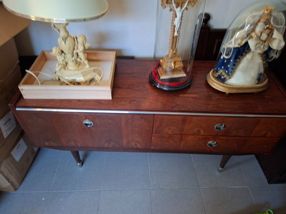 Vintage Wooden Sideboard – Beautiful Wood Grain (photo 5 of 5)