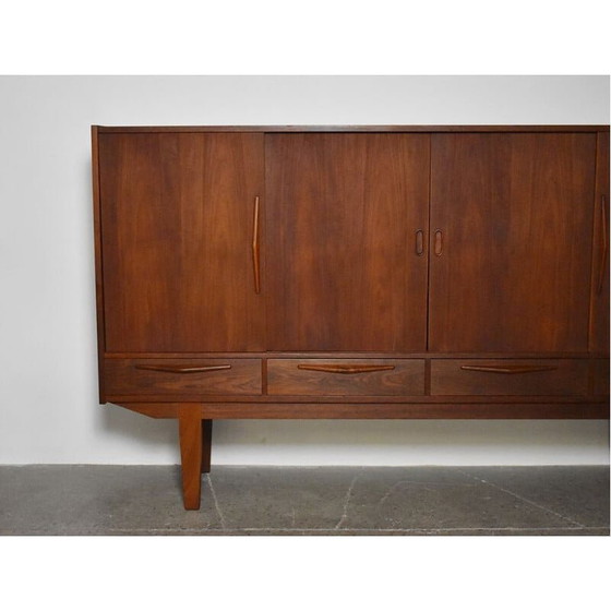 Image 1 of Vintage Danish teak highboard, 1960s