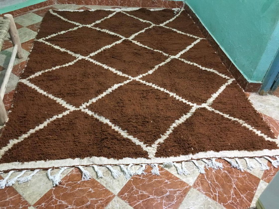 Alfombra marroquí única de lana 200cm x 270cm – Wool (photo 4 of 11)