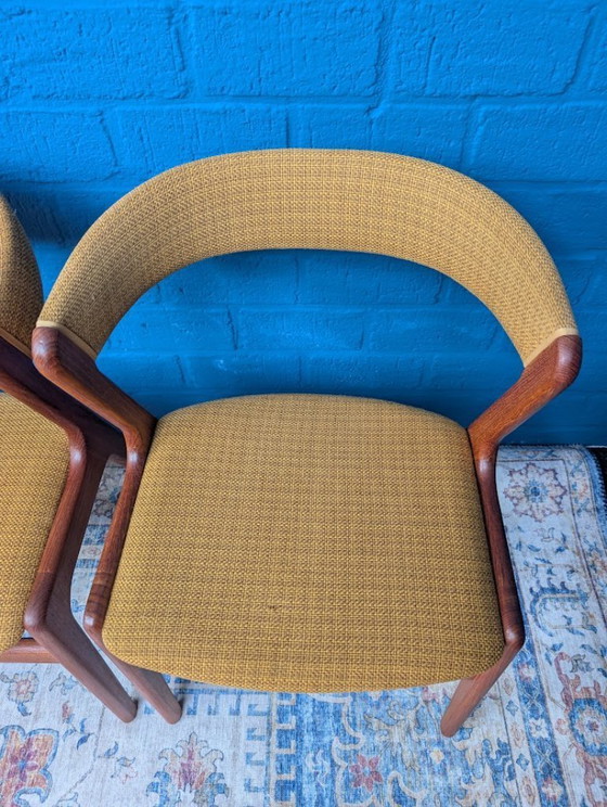 Image 1 of 4x vintage stoelen, Korup Stolefabrik model T21, jaren 60