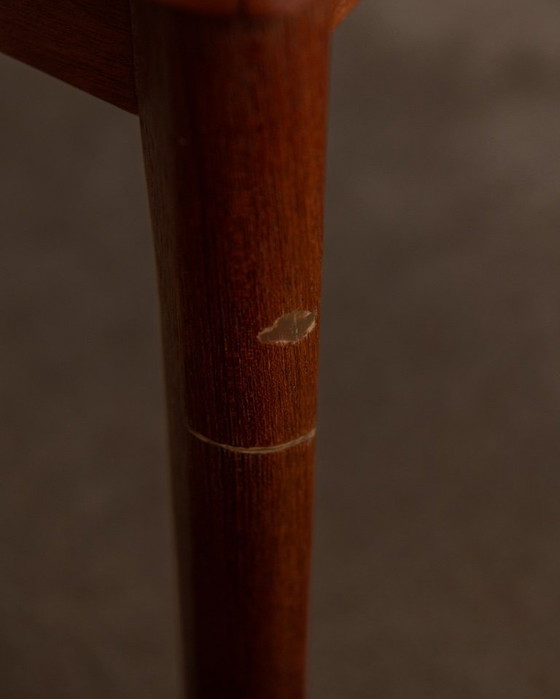 Image 1 of Vintage Danish Teak Coffee Table | Henning Kjærnulf for Vejle Møbelfabrik | Made in Denmark