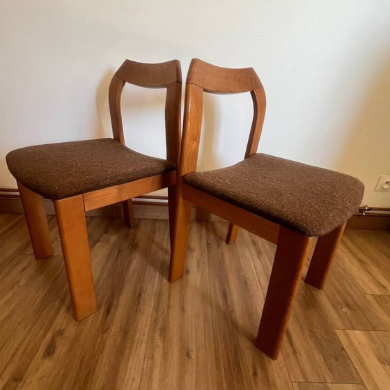 Image 1 of 2 wooden chairs