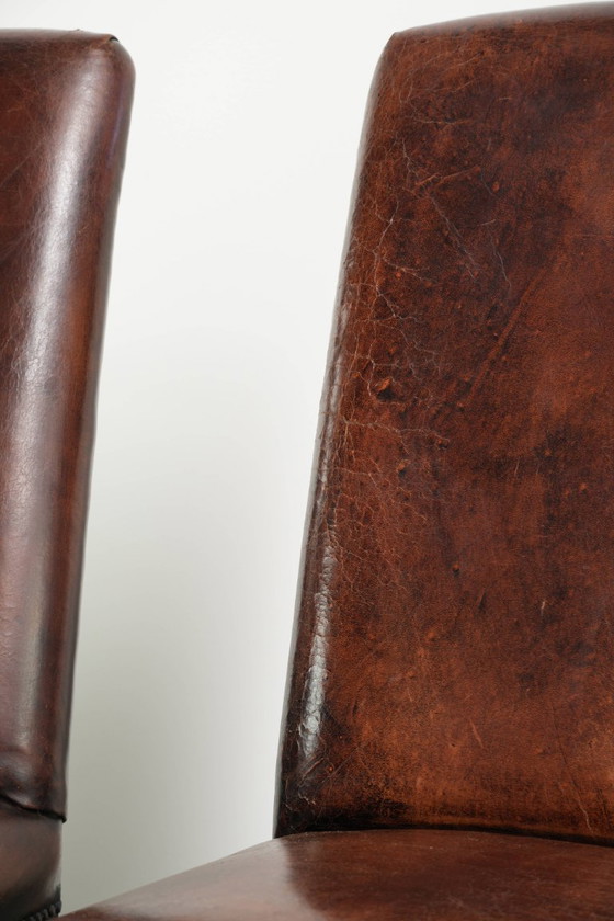 6x prachtige karaktervolle schapenleren eetkamerstoelen met de mooiste kleuren en een tijdloos design (photo 13 of 17)