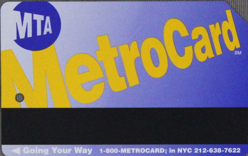 Rizzi, James - Metro Card - signed - Subway Riders