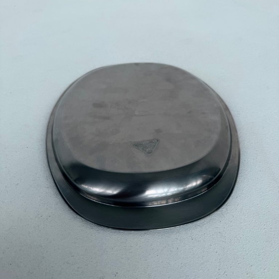 Image 1 of Bandeja de acero inoxidable Alessi, plato para servir L41cm