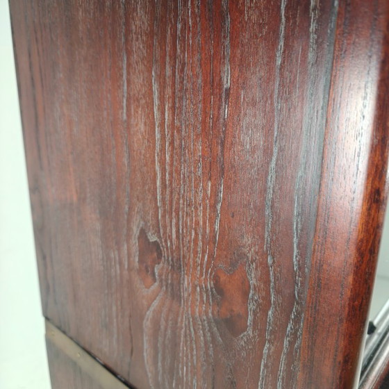 Image 1 of Libreria da avvocato in legno massello della fine del XX secolo.