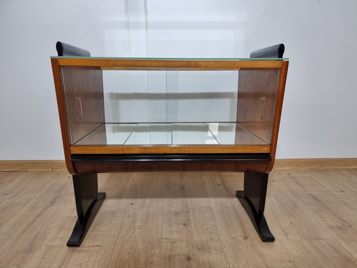Mesa de bar Art Déco atribuida a Jindrich Halabala para Up Závody
