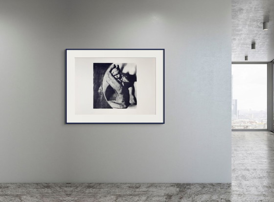 Image 1 of Jan van den Dobbelsteen - Large numbered lithograph with boy