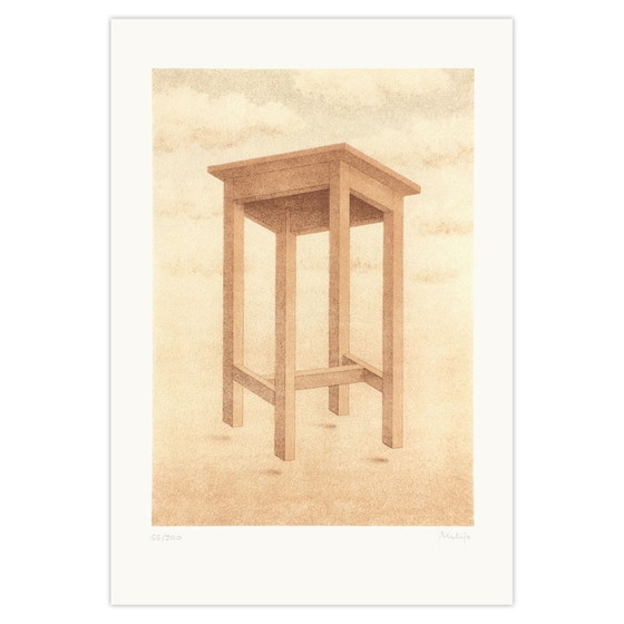 Image 1 of Belic MILIJA La petite table haute Litografia firmata 2000