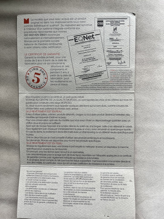 Image 1 of Fauteuil Moroso 280 cm