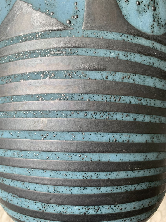 Image 1 of Jarrón Carstens Fat Lava "Ankara" Heinz Siery