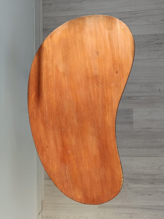 Image 1 of Kidney-shaped side table from the 1960s