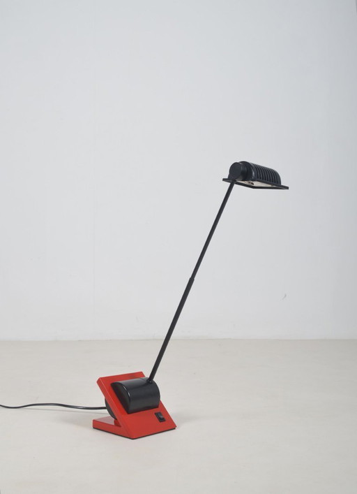 Lampada da tavolo vintage postmoderna degli anni '80