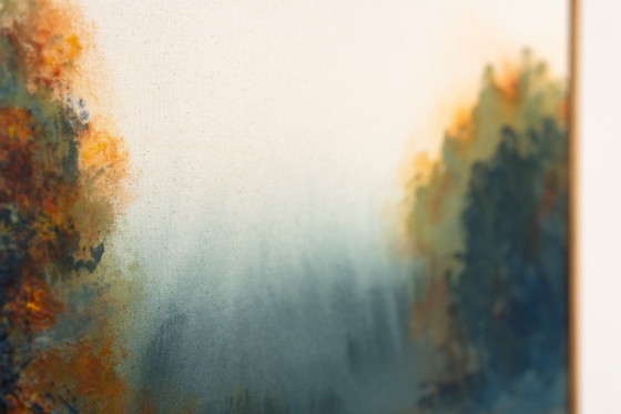 Wildzwemmen bij zonsondergang – Schilderijen & Tekeningen, Canvas (photo 7 of 18)
