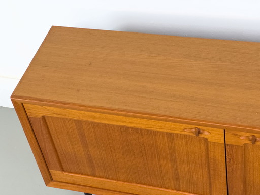 Deens teakhouten dressoir van H.W. Klein voor Bramin, 1960S