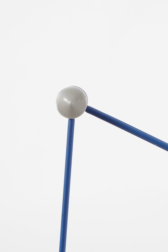 Image 1 of Lungean + Pelmann für Brilliant Leuchten, Schreibtischlampe im Memphis-Stil der 1980er Jahre