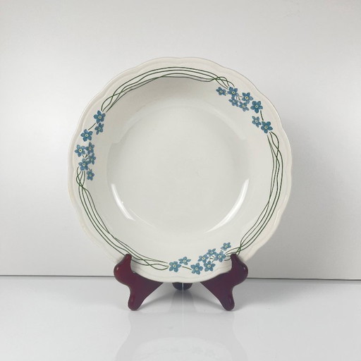 Plat creux "Souvenir", Sarreguemines, Vers 1875 - 1918