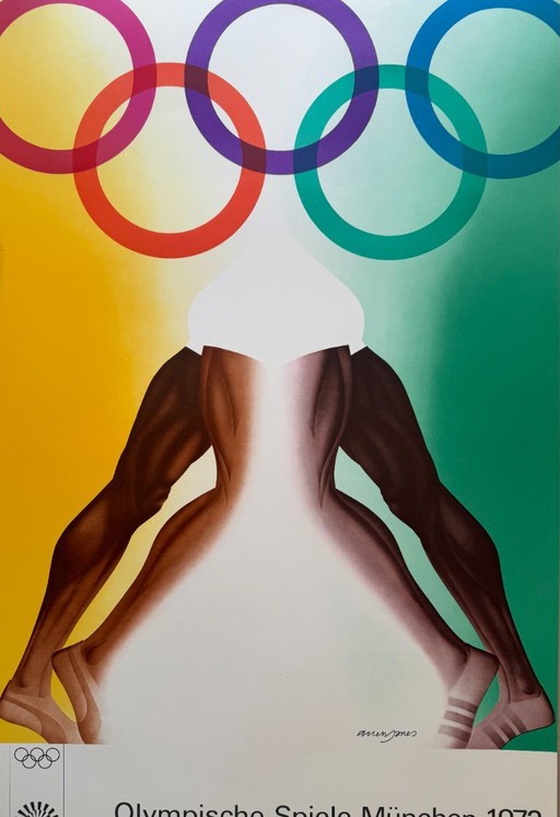 Allen Jones, Olympische Spelen van München 1972, Vintage poster – Paper (photo 2 of 11)