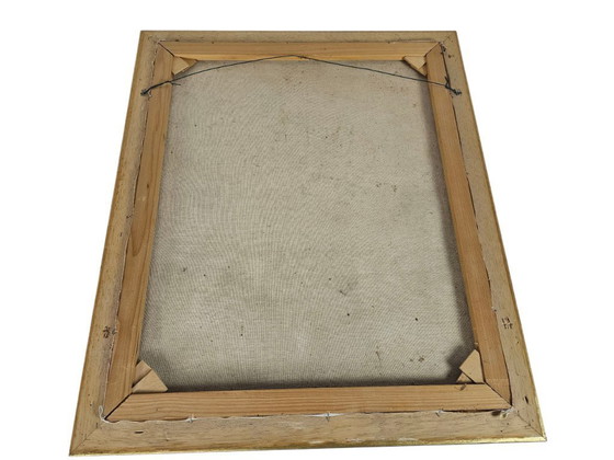 Image 1 of B. (Benjamin) Lang - Ohne Titel - Abstrakt - Acryl auf Leinwand - signiert - 1970er Jahre