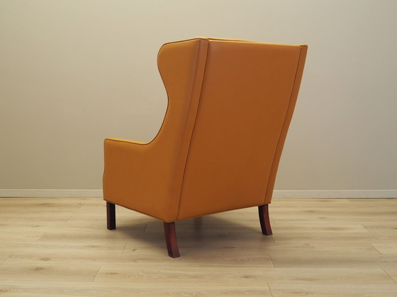 Image 1 of Oranger Sessel, dänisches Design, 1970er Jahre, Produktion: Dänemark