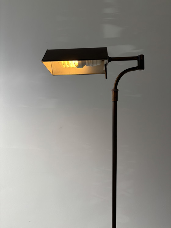 Image 1 of Herda messing vloerlamp jaren 80