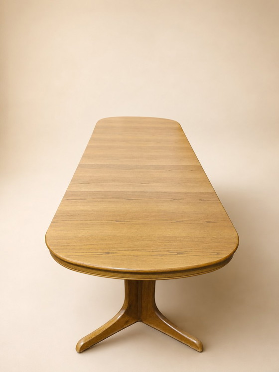 Image 1 of Scandinavian extendable dining table 3.05cm x3 inlay leaves
