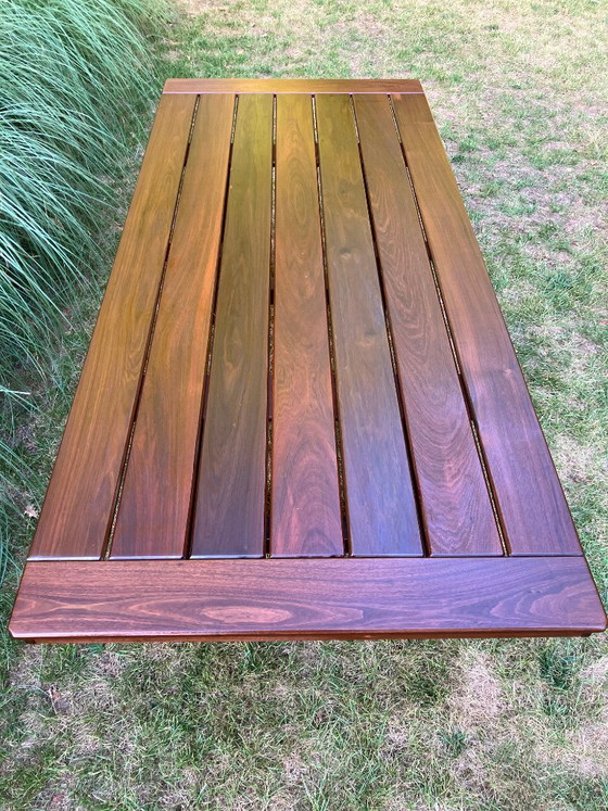Image 1 of Tuintafel "Family" 8P - Braziliaanse Walnoot - Ambacht