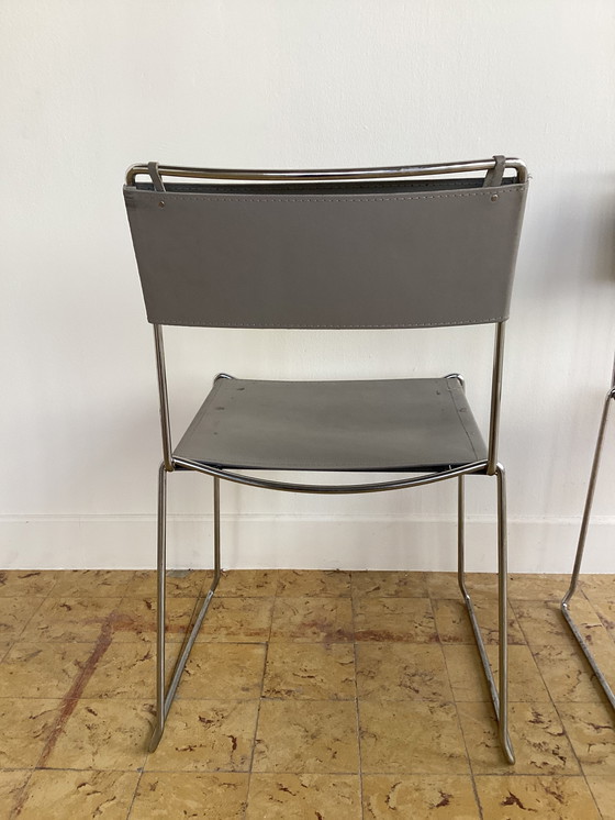 Image 1 of Pareja de chaises diseño italiano Giandomenico Belotti para Alias 