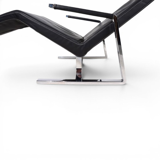 Image 1 of Team by Wellis MaRe Leder-Loungesessel und Chaiselongue von Christophe Marchand, 2002