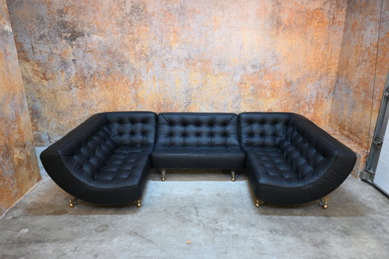 Chaiselongue Montis Quintus uniche ristrutturate + divano – Divani modulari, Pelle, Modern (photo 2 of 14)