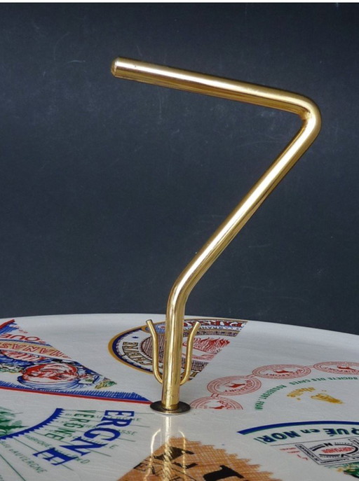Kaasplateau "Fromages de France",  Faience de St Amand.